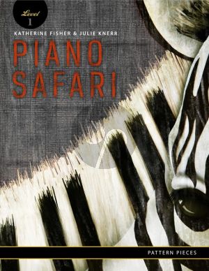 Knerr Fisher Piano Safari Pattern Pieces for Piano Book with Online Audio