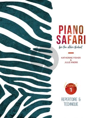Knerr Fisher Piano Safari Repertoire & Technique for the Older Student Vol.1 for Piano Book with Online Audio