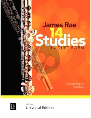 James Rae 14 Studies in Duet Form for Solo Flute or Flute Duet