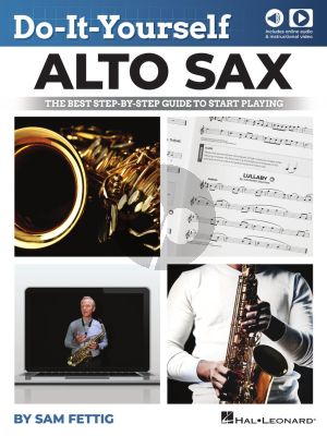 Fettig Do-It-Yourself Alto Sax (The Best Step-by-Step Guide to Start Playing) (Book with Audio online)