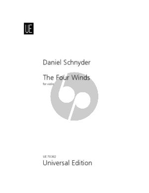 Schnyder The Four Winds for Violin