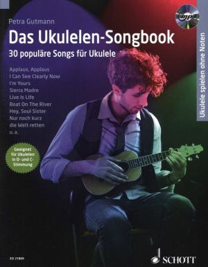 Das Ukulelen-Songbook Bk-Cd (30 populäre Songs für Ukulele) (Petra Gutmann)