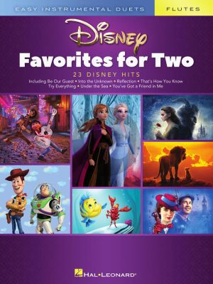 Disney Favorites for Two Flutes