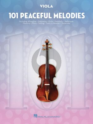 101 Peaceful Melodies for Viola