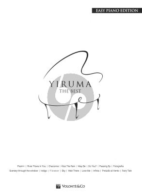 Yiruma The Best for Easy Piano