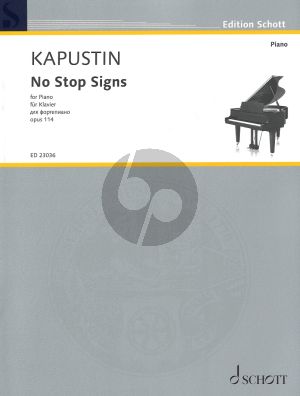 Kapustin No Stop Signs Op.114 for Piano solo