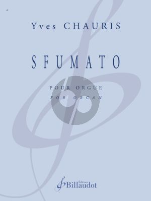 Chauris Sfumato for Organ Solo