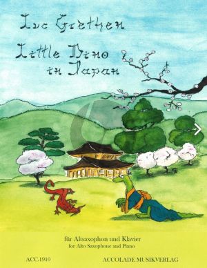 Grethen Little Dino in Japan fur Altsaxophon und Klavier