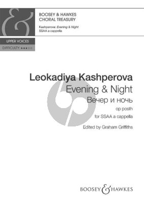 Kashperova Evening & Night Op. posth. SSAA (edited by Graham Griffiths)