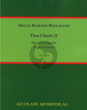 Album Duo Charts Vol.2 für 2 Fagotte Partitur und Stimmen (arr. Helga Warner-Buhlmann)