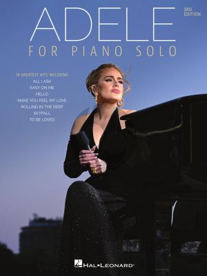 Adele for Piano Solo – 3rd Edition