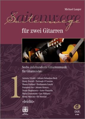 Langer Saitenwege Für Zwei Gitarren Vol.1 (Book with Online Audio)