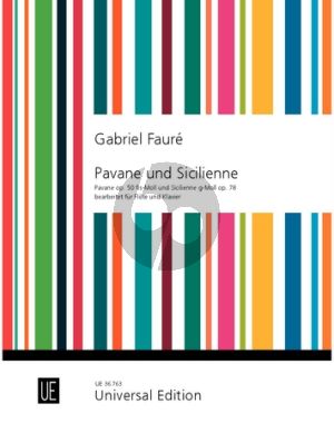Faure Pavane and Sicilienne for flute and piano