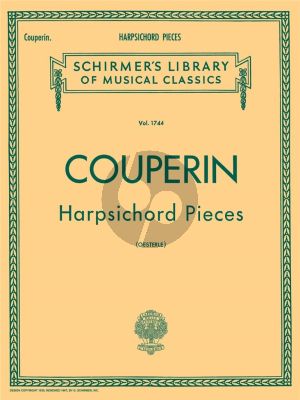 Couperin Harpsichord Pieces (eitied by Louis Oesterle)