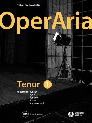 OperAria Tenor Vol. 1 Lyric Repertoire