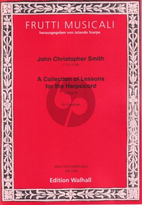 Smith A Collection of Lessons for the Harpsicord Op. 4 (Jolando Scarpa)