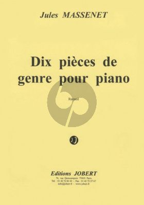 Massenet 10 Pieces de Genre Piano