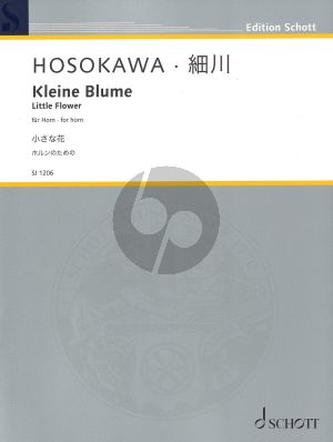 Hosokawa Little Flower for Horn (for the 50th birthday of Michael Haefliger)