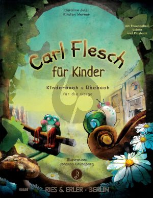 Carl Flesch für Kinder für Violine (Kinderbuch und Übebuch für die Geige) (Buch mit Audio online)