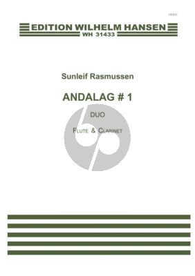 Rasmussen Andalag #1 - Duo for Flute and Clarinet (Playing Score)