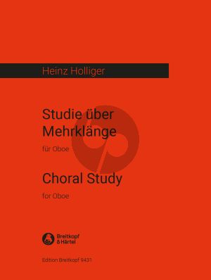 Holliger Studie über Mehrklänge Oboe solo