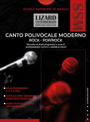 Gerini Canto polivocale moderno Vocal solo (for 2, 3 and 4 Voices) (Book with Audio online)