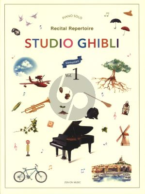 Album Studio Ghibli Recital Repertoire 1 – Elementary for Piano