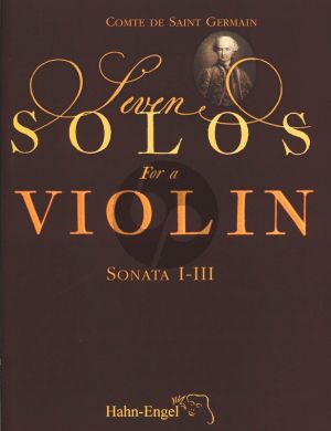 Saint-Germain 7 Solos for a Violin - Sonata No. 1 - 3 for Violin and Bc