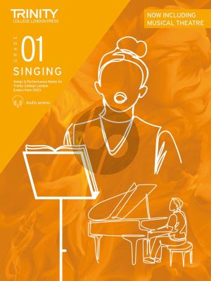 Trinity College Singing Exam Pieces from 2023 Grade 1 Piano-Vocal (Book with Audio online)
