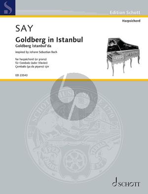 Say Goldberg in Istanbul Op. 94 for Harpsichord (or Piano)