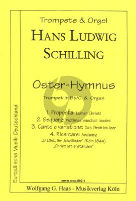 Schilling Oster Hymnus fur Trompete in C oder Bb und Orgel