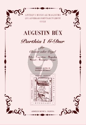 Bux Parthia 1 G-major Harpsichord or Organ (edited by Maurizio Machella)