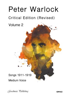 Warlock Songs Vol. 2 1911 - 1919 Medium Voice and Piano