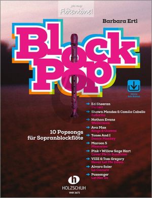 Ertl BlockPop für Sopranblockflöte (Buch mit Audio online)