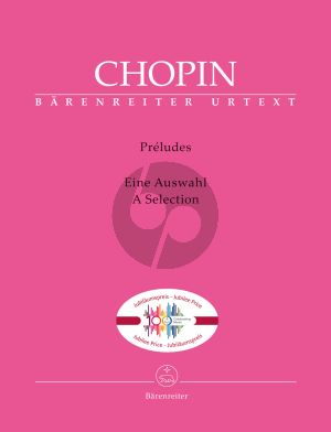 Chopin Preludes for Piano (a selection)