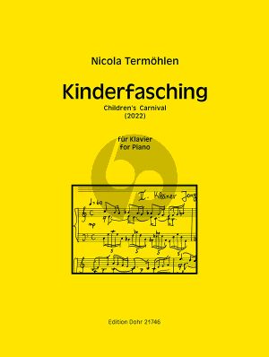 Termohlen Kinderfasching für Klavier