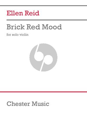 Reid Brick Red Mood for Violin solo