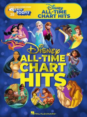 Disney All-Time Chart Hits Keyboard or Piano (E-Z Play Today 35)