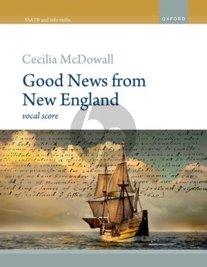 McDowall Good News from New England SSATB and Solo Violin