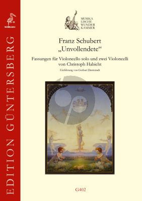 Schubert Sinfonie in h-Moll, "Unvollendete" für Violoncello solo und zwei Violoncelli (Part./Stimmen) (transcr. Christoph Habicht)