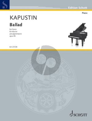 Kapustin Ballad Op. 94 Piano solo