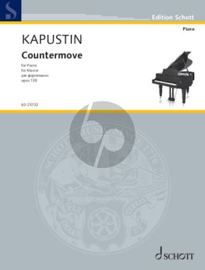 Kapustin Countermove Op. 130 Piano solo