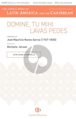 Garcia Domini, Tu Mihi Lavas Pedes SATB (arr. Michelle Jensen)