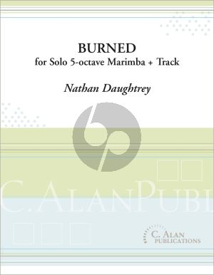 Daughtrey Burned for Solo 5-Octave Marimba + Track