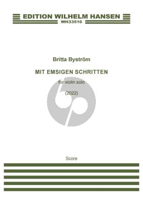 Bystrom Mit Emsigen Schritten Violin solo (2022)