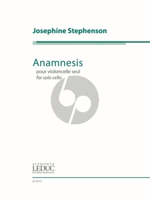 Stephenson Anamnesis for Cello solo