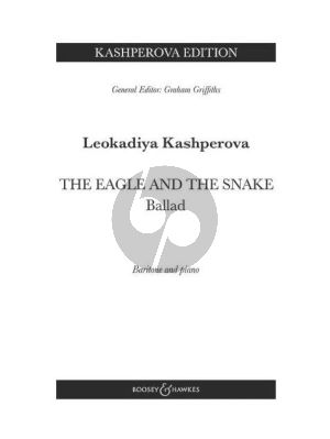 Kashperova The Eagle and the Snake for Baritone Voice and Piano