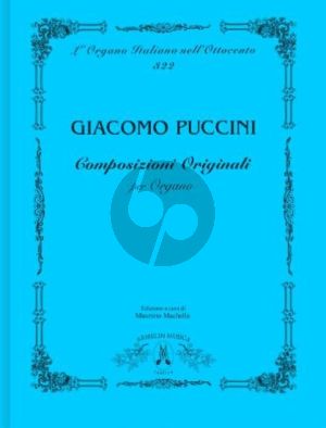 Puccini Composizioni originali per Organo (Maurizio Machella)