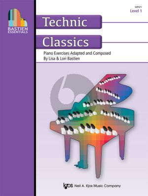 Bastien Essentials Technic Classics Level 1 Piano solo
