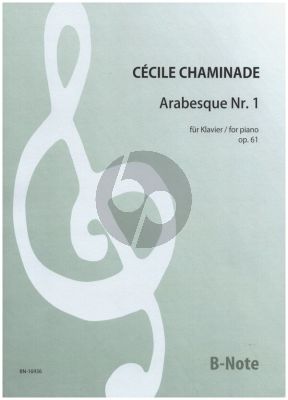 Chaminade Arabesque Nr.1 Op.61 Klavier